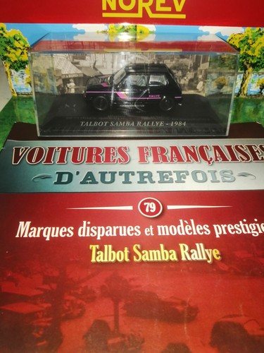 Ixo talbot samba rallye - 1/43,