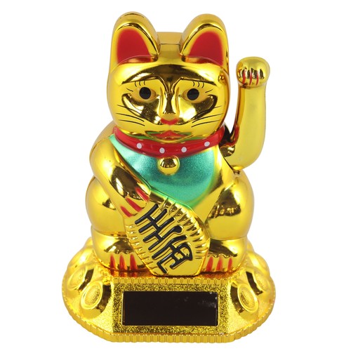Chat chanceux signe - , porte