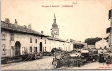 54 CROISMARE - le centre du village