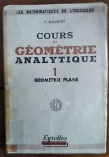 COURS DE GEOMETRIE ANALYTIQUE