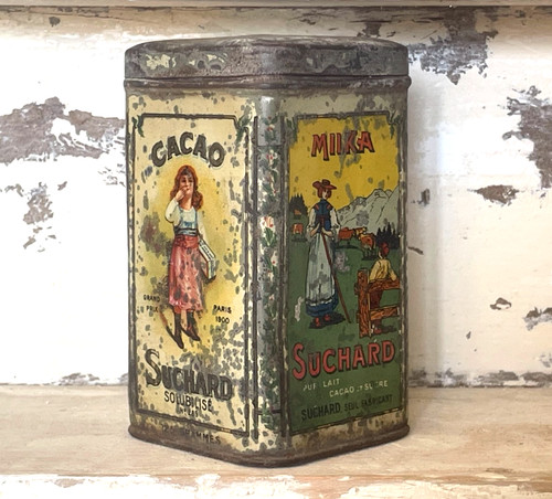 Ancienne boite publicitaire - ancienne,