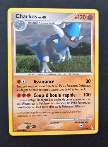 Carte pokemon charkos 123 - charkos, 33/123