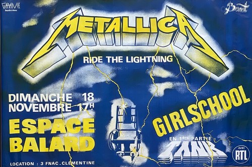 Metallica rare concert - metallica,