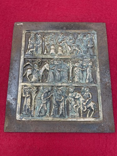 Ancienne plaque religieuse - plaque,