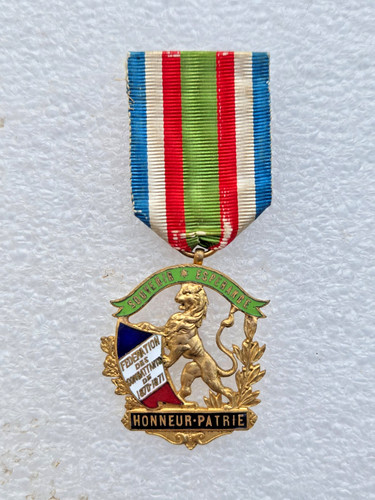 Médaille fédération - médaille, de