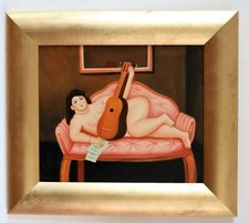 Copie de peinture « Femme à