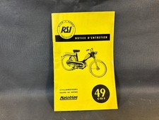 Ancienne notice d'entretien