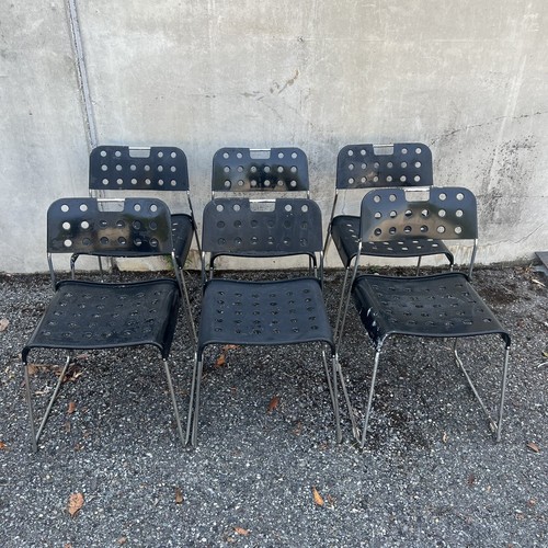 Chaises empilables omstak - 6x,