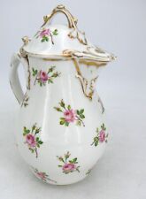 Very nice pourer/chocolate maker, late 18th Paris porcelain, excellent condition.
