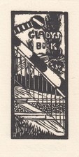 Exlibris Livre D'Art Bois