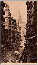 75005 PARIS - rue du Haut Pave