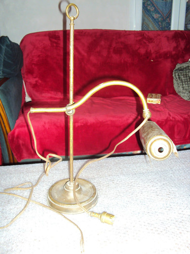 Ancienne lampe notaire - lampe, de