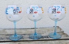 3  VERRES  PASTIS 51 PISCINE