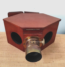 Aphengescope. Carte-de-Visite episcope , especially used for projecting