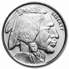 2 oz Silver Round - Buffalo