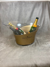 Vintage 1990 Möet & Chandon Plexiglass Champagne Bucket Basin Made in France