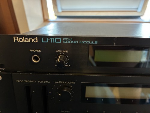 Roland 110 pcm sound - sound, module