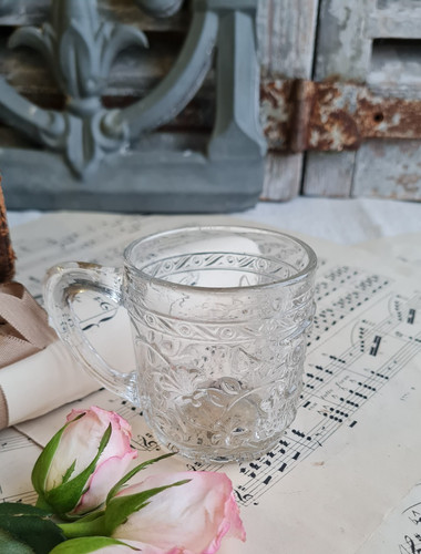 Ancien verre tasse - verre,