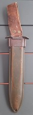 Fourreau USM8 BMCO ORIGINAL WW2 pour Poignard USM3 en l'état ARMY PARA US 1944