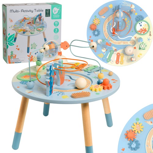Table activités bois - table, d'activités
