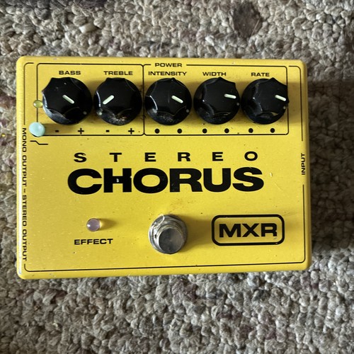 Mxr m134 stereo chorus - stereo,