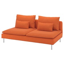 IKEA Soderhamn Sofa Cover Samsta Orange 504.526.45