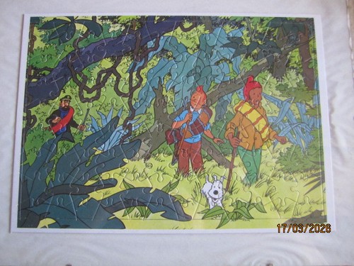 Puzzle tintin temple - tintin, /