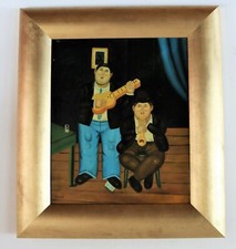 Peinture copie « Musiciens »