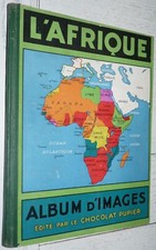 ALBUM CHROMOS CHOCOLAT PUPIER