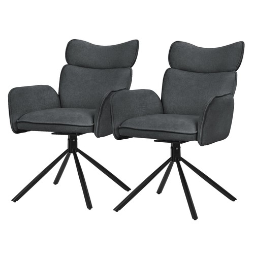 Lot chaises pivotantes à - lot, 2
