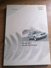 Audi A6/A6 Avant-Press Kit/Press Kit-English 2001- Mint Condition Like New