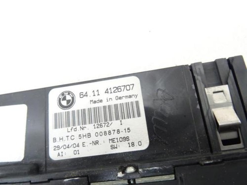 Commande chauffage bmw serie - commande,
