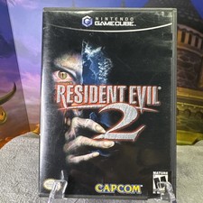 RARE Resident Evil 2 Nintendo GameCube No Scratches CIB