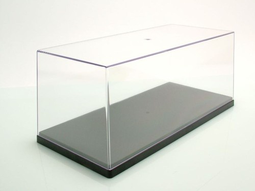 Boîte transparente vitrine - transparente,