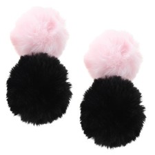  Lot de 4 pompons en forme de