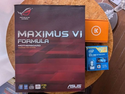Carte mère asus maximus - carte, vi