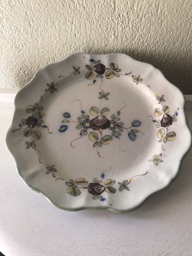 Ancienne grande assiette - ancienne,