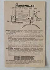 Radiomuse Notice. antique radio 