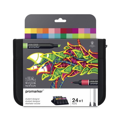 Trousse promarker 24 feutres - trousse,