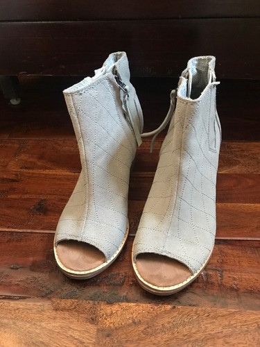 Toms majorca quilted - quilted, suede