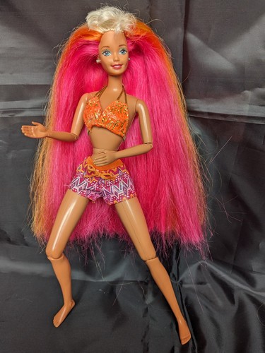 Barbie hula hair - barbie,