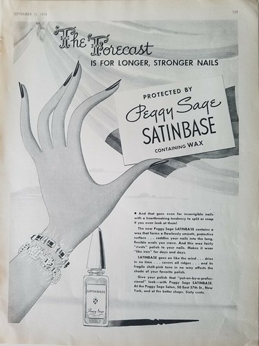 1938 peggy sage - peggy, satinbase