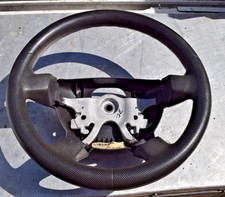 2007 HUMMER H3 5 CYL AUTOMATIC BLACK plastic STEERING WHEEL USED  OEM
