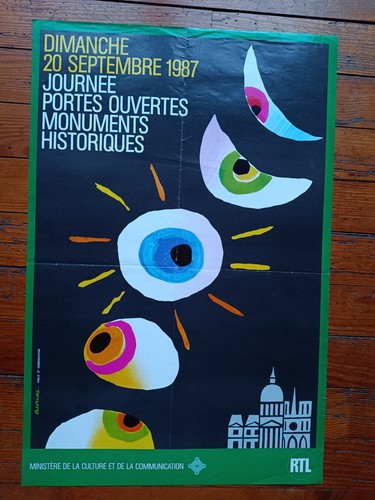 Affiche originale jean - affiche,