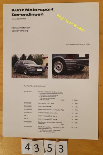 Hormann fiat tipo 90 - 70,