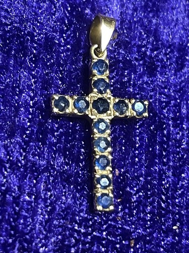 Pendentif croix cara - or, 18