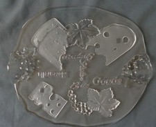 Plat à fromage Stilton plat