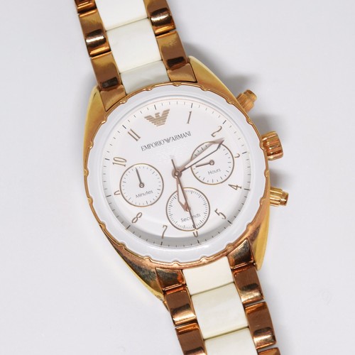 Montre emporio armani rose - armani,