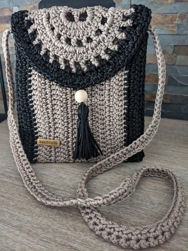 Sac bandoulière crochet - bandoulière,