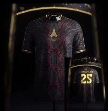 Paris Champion Football Jersey T-Shirt Football Clothing PSG Winner League 2025